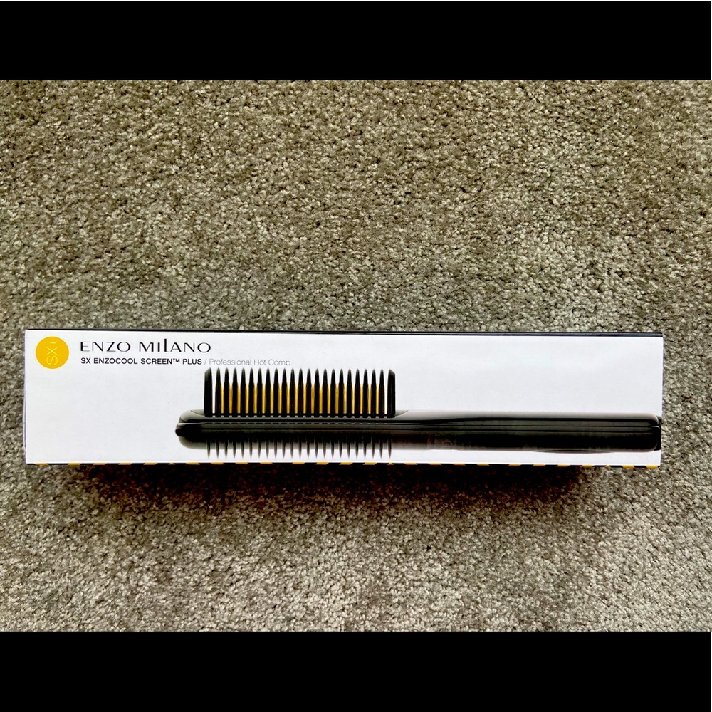 New Enzo Milano Hot Comb